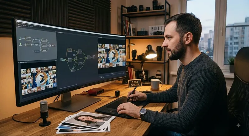 Оживление фотографий через ИИ Оживление фотографий через ИИ