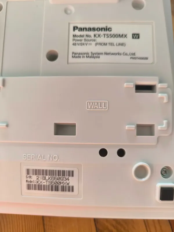 Проводной телефон Panasonic KX-TS500MX (Made in Malaysia) — фото 4