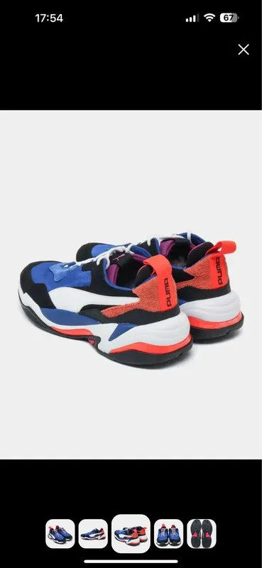 Продаю стильные летние весение кроссовки оригинал Puma Thunder — фото 1