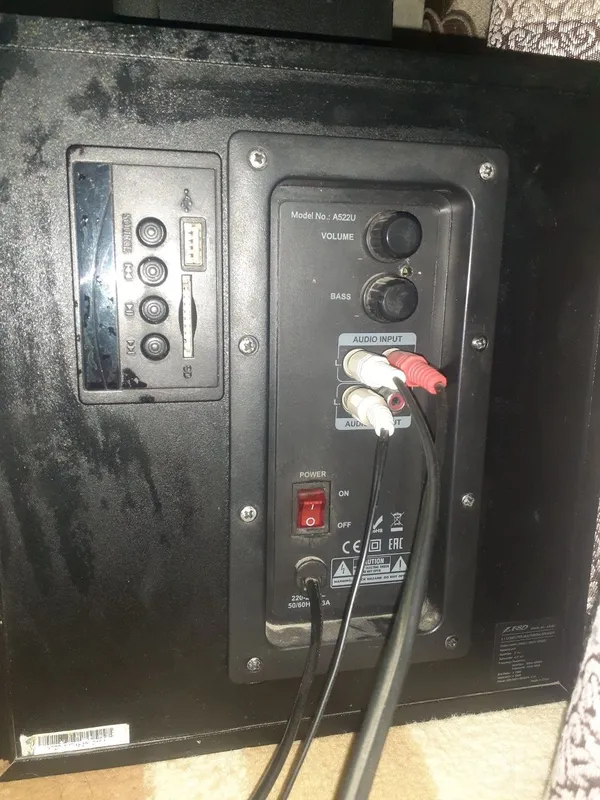 Срочно. Акустическая система F&D A522U 2.1 с сабвуфером. 3 Срочно. Акустическая система F&D A522U 2.1 с сабвуфером. 3