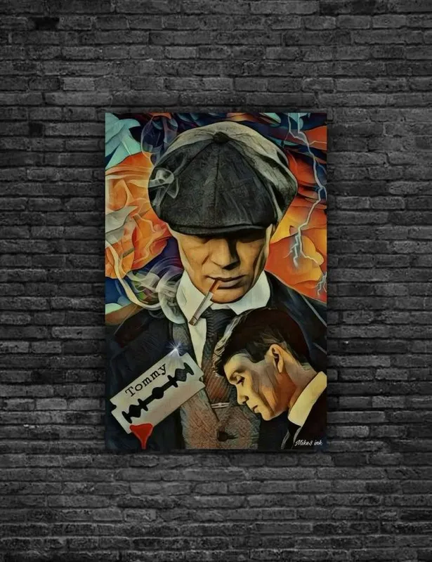 Картины и оформление витрин для барбершопов | Стильно, брутально — фото 3