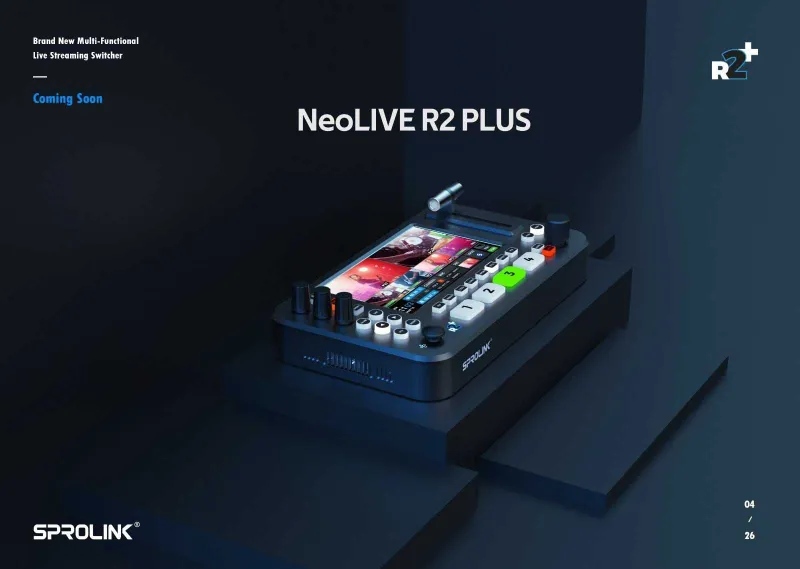 Видеомикшер Sprolink NeoLIVE R2+ для тоев, трансляций, студий, стримов — фото 5