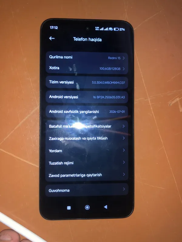 Продаётся Redmi 15 4 Продаётся Redmi 15 4