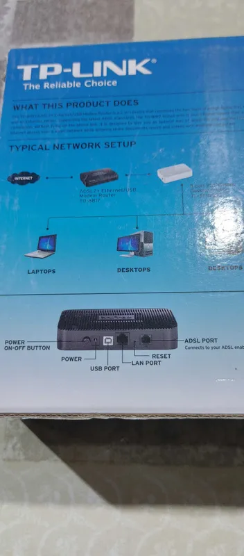 Продам вай фай роутор ADSL TP-LINK — фото 1