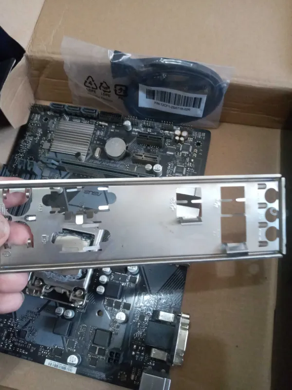 Комплект: ASUS PRIME H310M-K R2.0 + Intel Core i3-9100F 3