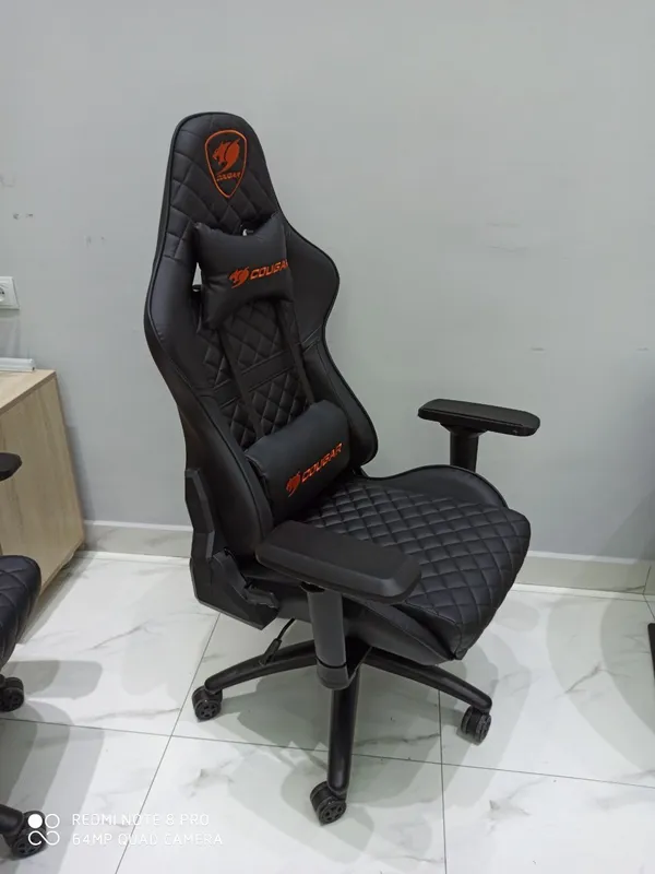 Геймерское кресло Cougar black. Игровой кресло — фото 2