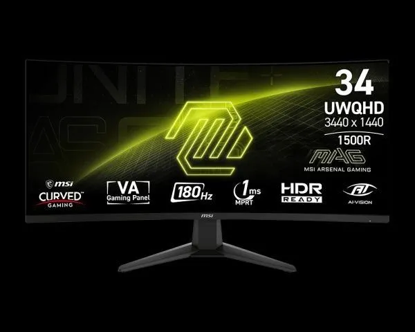 NEW Monitor MSI 34 180Hz 3K Optom