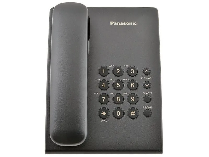 Проводной телефон Panasonic KX-TS2350RU оригинальный стационарный дома — фото 4