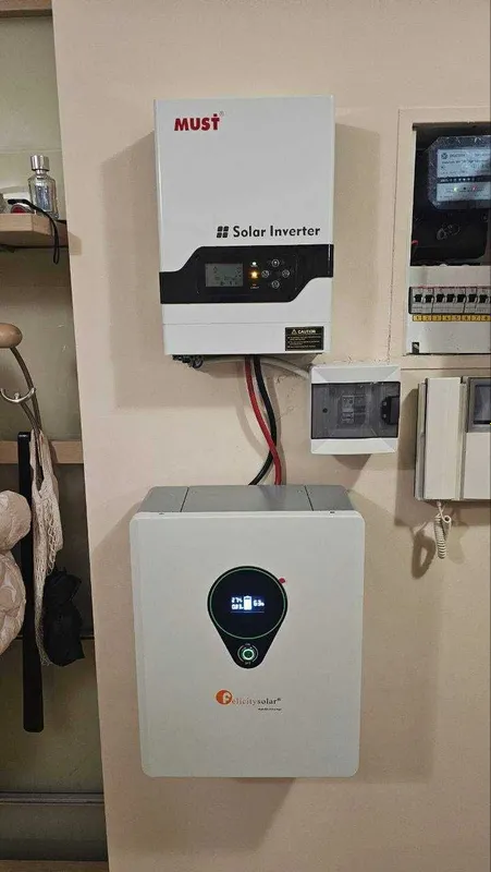 Uy Uchun 10 kW Litiy Akkumulyatorli Gibrid Solar Komplekt — фото 2