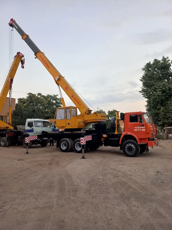 Услуги автокрана ивановец 25тонн по городу Самарканд — фото 5