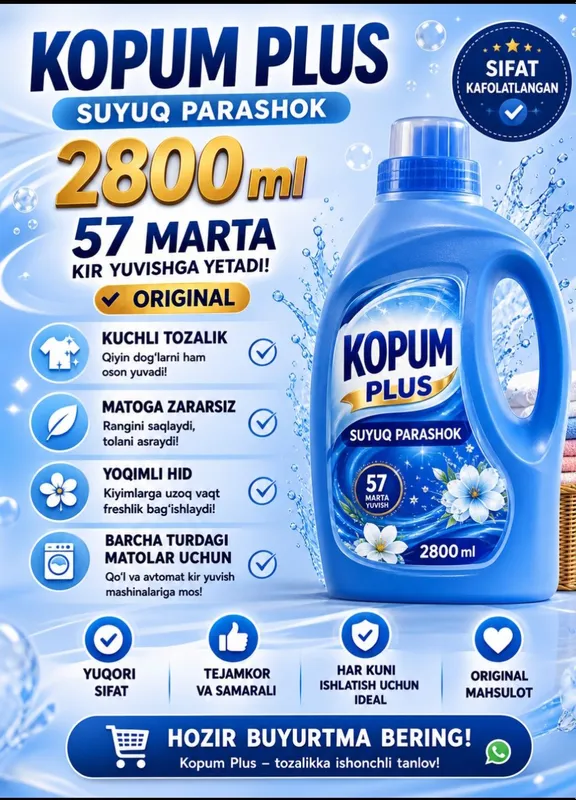Kopum plus Gel parashok