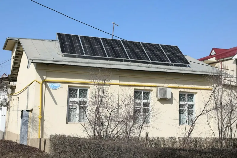 Quyosh paneli o'rnatamiz