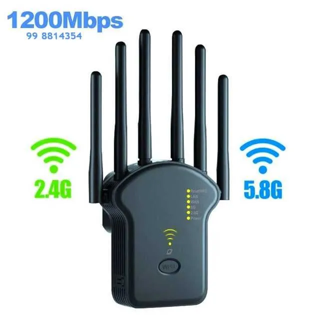 Wi-Fi усилитель повторитель iAC1200 WiFi Rpeater 2.4G 5,8G — фото 1