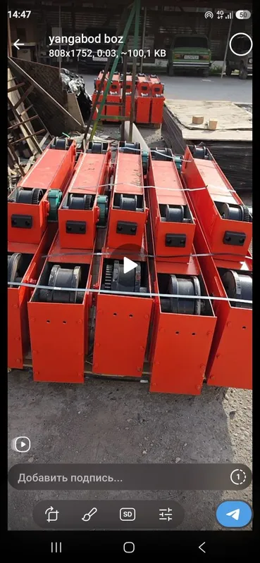 Kran balka uchun oyoqlar. 3t 5t 10t 16t — фото 1