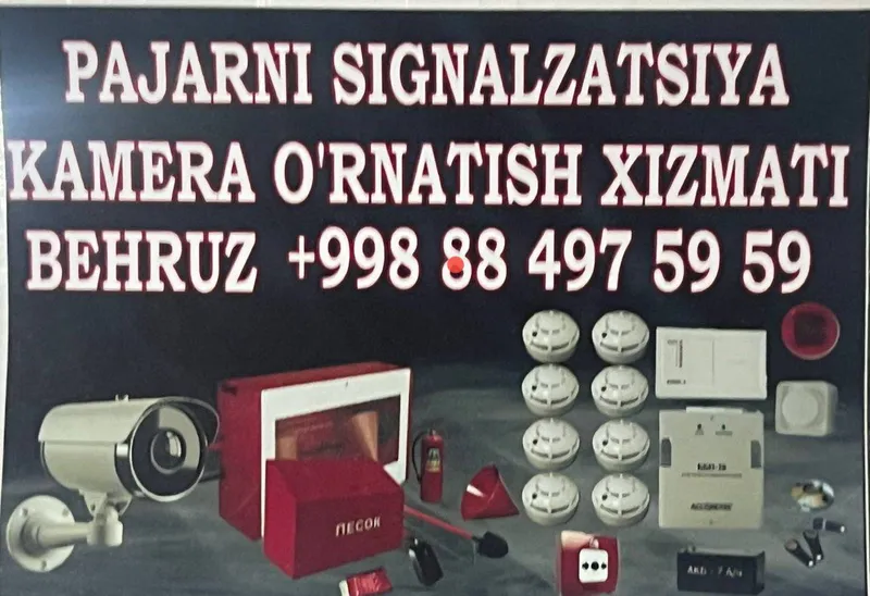 Kamera signalzatsa o'rnatish xizmati Kamera signalzatsa o'rnatish xizmati