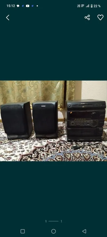 музыкальный центр сони