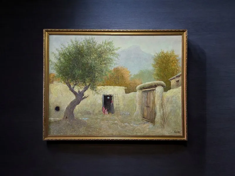 Картина маслом 85х70см 3