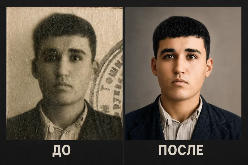Реставрация и восстановление старых фотографий — фото 1