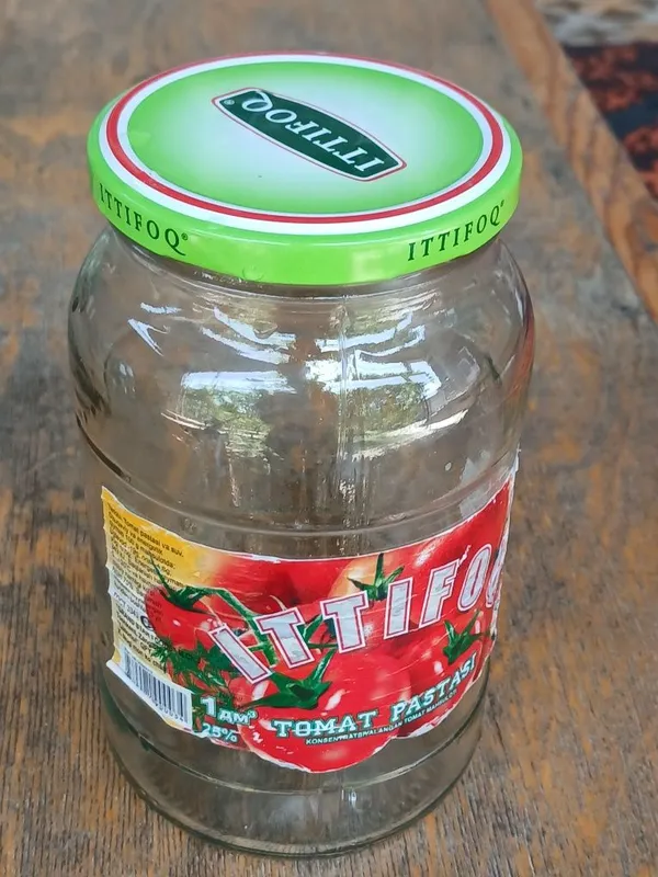 1 litrli bonka qopqog'i bilan. Donasi 2000so'mdan. 1 1 litrli bonka qopqog'i bilan. Donasi 2000so'mdan. 1