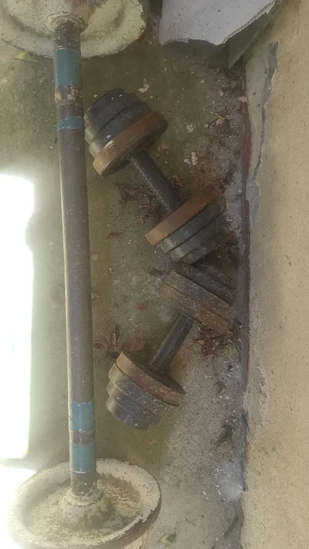 shtanga 20kg gante 12kg dan