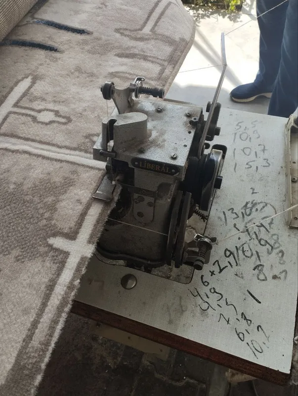 Гилам кесиб тикиш, gilam kesish va tikish 1 metr 8.000
