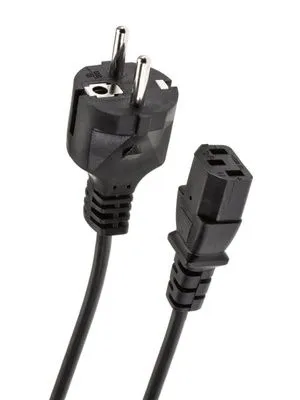 Кабель питания для компьютера, принтера, 1.5 м, power cabel 1,5 — фото 2