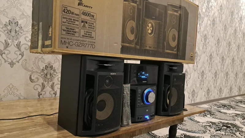 Muzikalniy sentr 4600 watt sotiladi 2 Muzikalniy sentr 4600 watt sotiladi 2