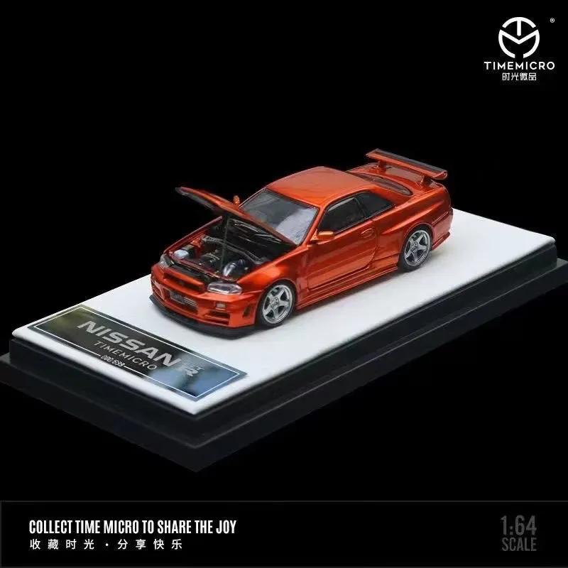 Nissan Skyline GTR 1:64 kolleksion avtomobil 8