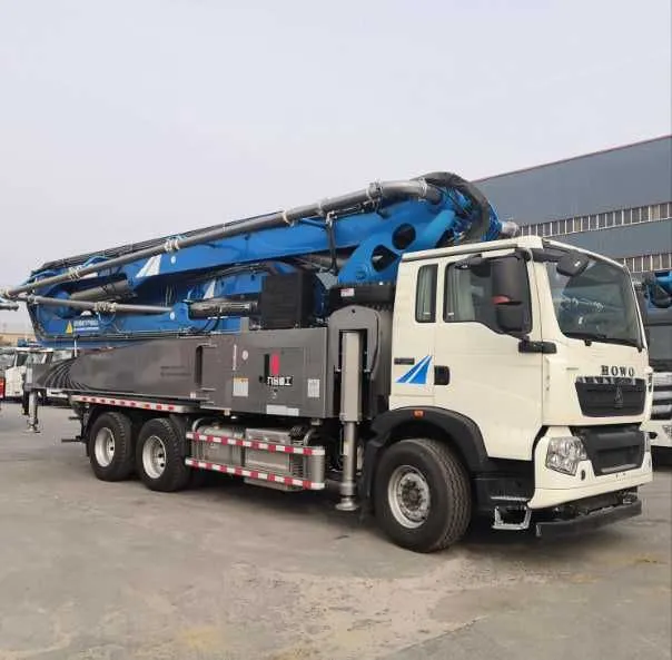 25% тулов билан автобетононасос Howo Jiuhe JH 52 метр сотилади