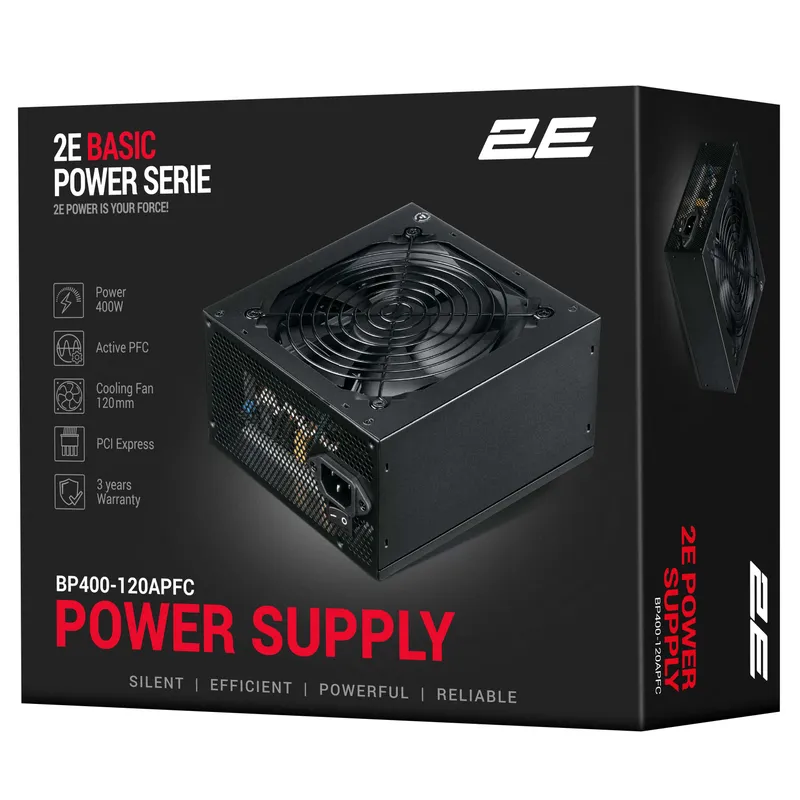 Блок питания 2E Basic Power 400W