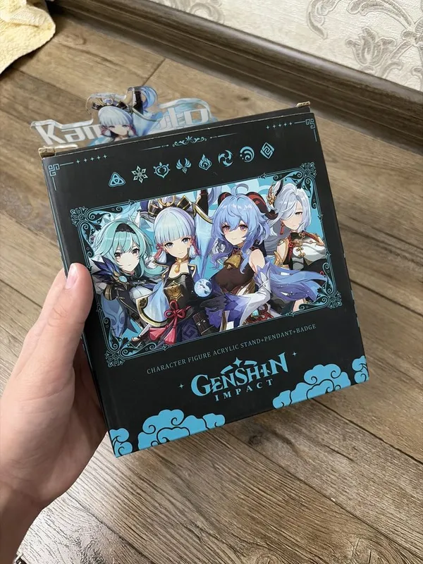 Набор Genshin Impact из 3 предметов,Kamisato Ayaka 6