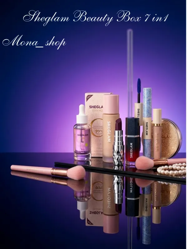 SHEGLAM Beauty Box 7 tasi 1 ta kosmetika to‘plami SHEGLAM Beauty Box 7 tasi 1 ta kosmetika to‘plami