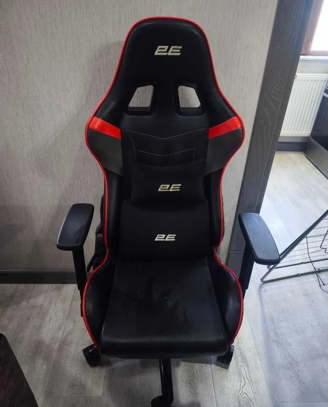 Игровое кресло 2E Gaming Chair BUSHIDO Black/Red Gen II 1 Игровое кресло 2E Gaming Chair BUSHIDO Black/Red Gen II 1