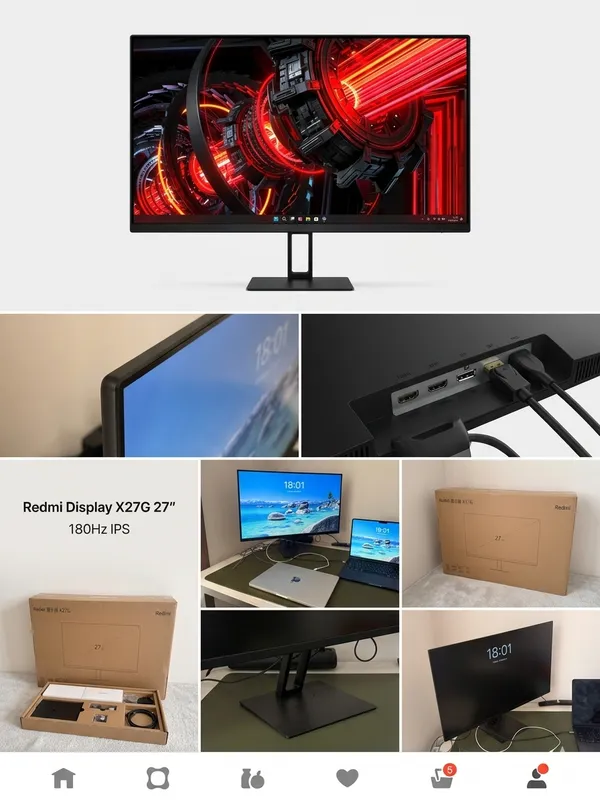 Игровой монитор Xiaomi Redmi Display X27G 180Hz — фото 1