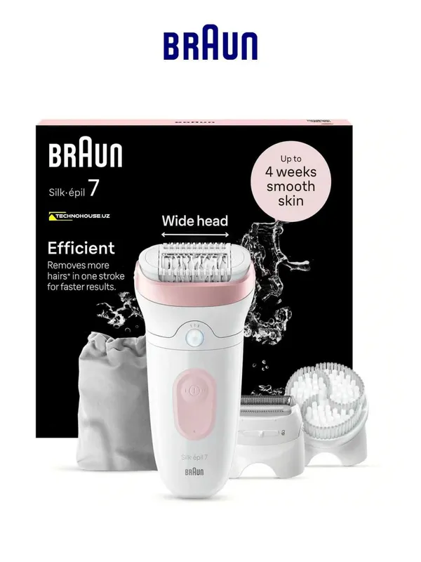 BRAUN SE7060 Эпилятор новый с гарантией 1 год + доставка на дом!
