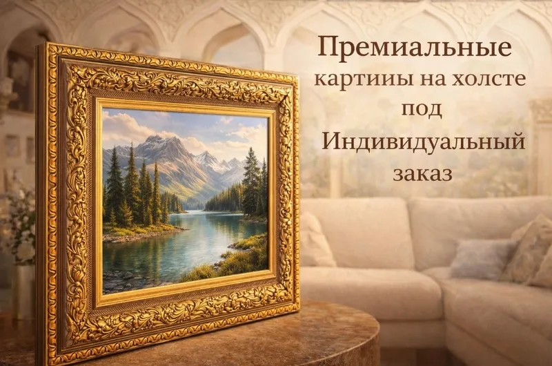 Премиальные картины на холсте с рамкой и без — фото 5 Премиальные картины на холсте с рамкой и без — фото 5