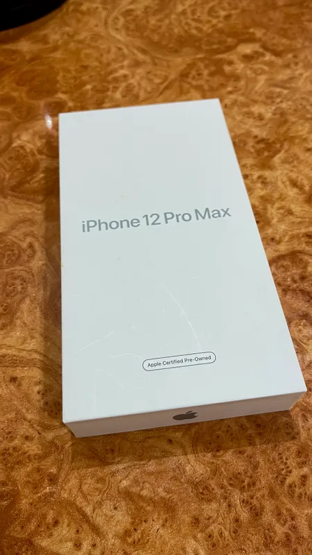 Коробка от телефона Apple iPhone 12 Pro Max 1