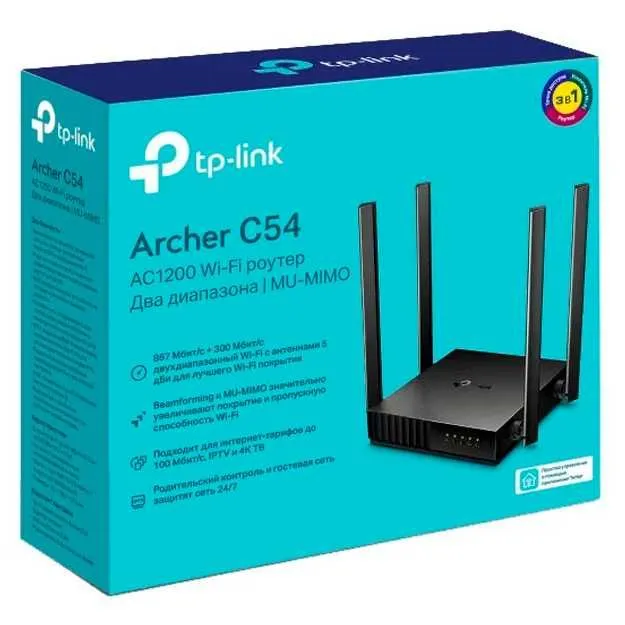 Wi-Fi роутер Archer C54 TP-LINK б/у — фото 1