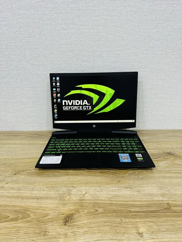 HP Gaming Core i5-10 Gen+GTX1650 Мощный, Премиум игравой ноутбук 1