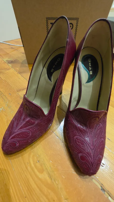 туфли женские ETRO, 39 размер, б/у, как новые 1 туфли женские ETRO, 39 размер, б/у, как новые 1