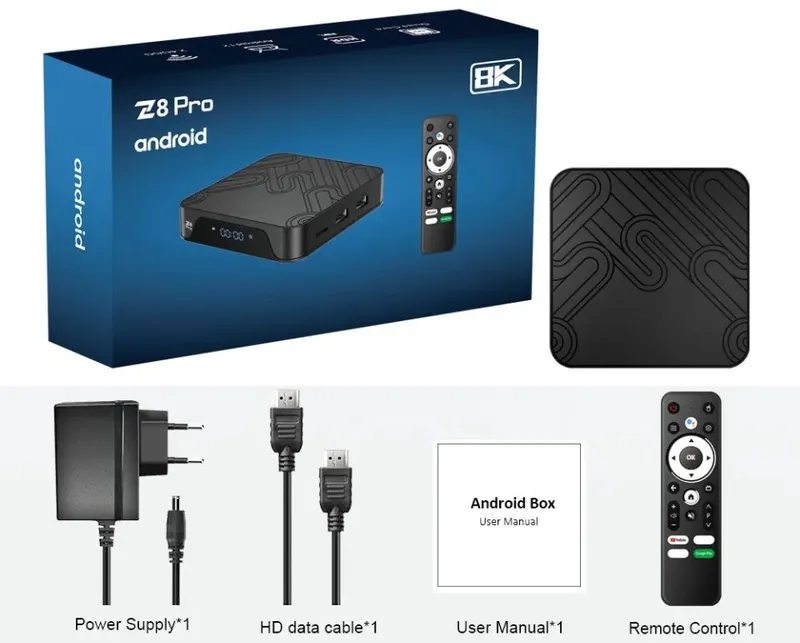Z8 pro TV BOX 2/16 4/32 1 Z8 pro TV BOX 2/16 4/32 1