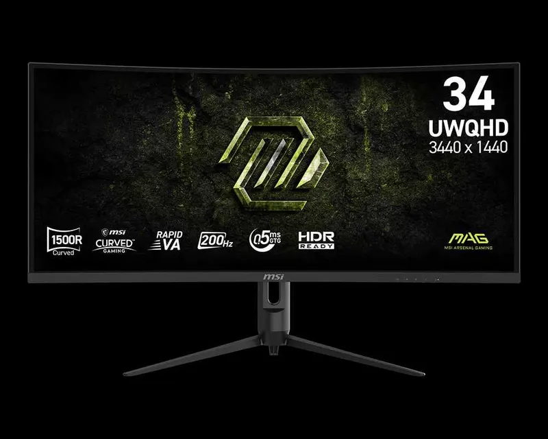 Monitor | MSI 200hpz | 34 Inch Gaming — фото 1