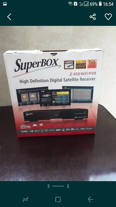 Продается тюнер для спутника Super Box Z- 450,Wi Fi PVR — фото 2
