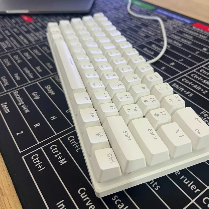 RGB Klaviatura 63 talik ko'k switch — фото 3