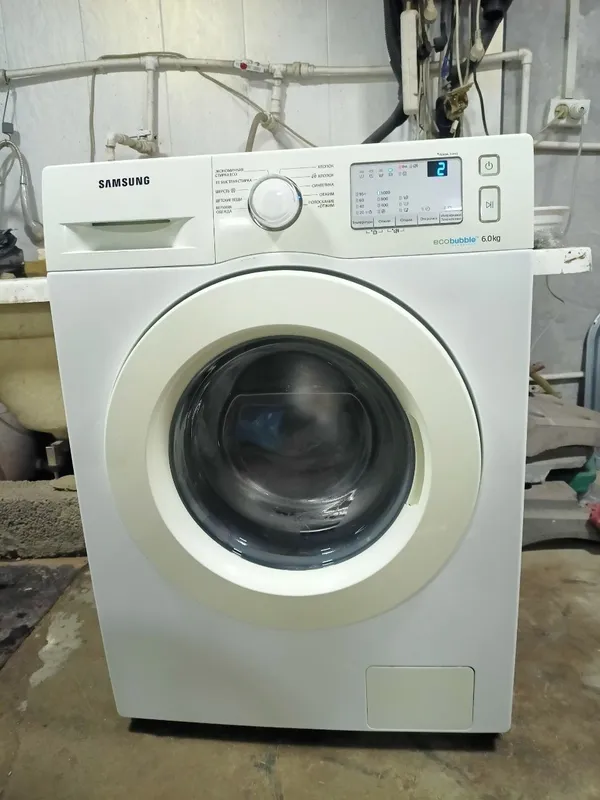 Samsung 6 kg eco bubble aybi yoʻq zoʻr ishlidi dastafka ustanofka bor 1 Samsung 6 kg eco bubble aybi yoʻq zoʻr ishlidi dastafka ustanofka bor 1