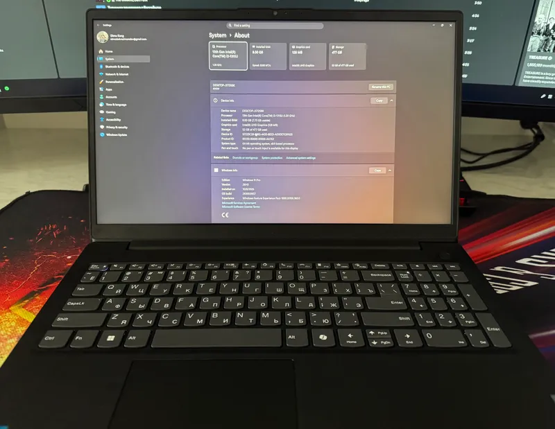 Noutbuk - Lenovo V15 G5 IRL 5 Noutbuk - Lenovo V15 G5 IRL 5