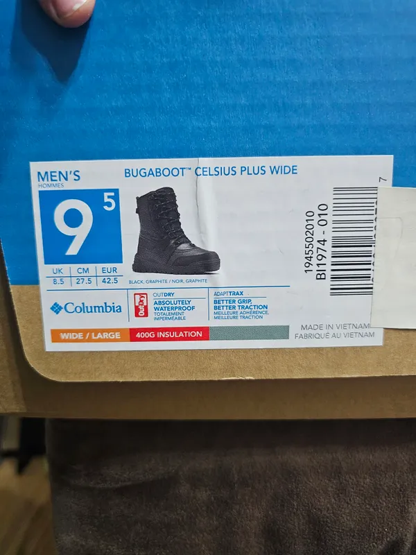 Columbia bugaboot celcius plus wide etiklari 4 Columbia bugaboot celcius plus wide etiklari 4