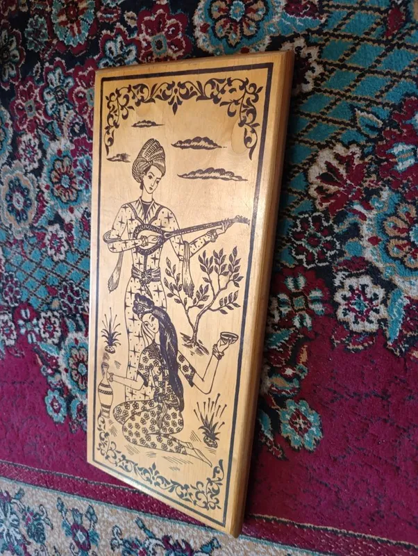 Нарды деревянные СССР ( заводские , длина 62 см ) 4