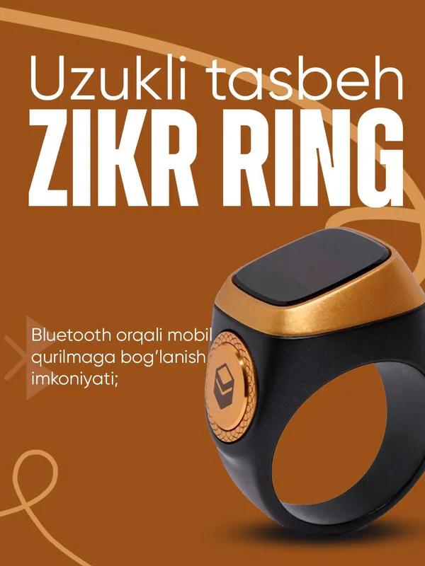Zikr ring uzuk dostavka bor uzb bo'ylab