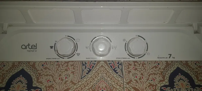 Artel yarim avtomat kir yuvish moshinasi. 1